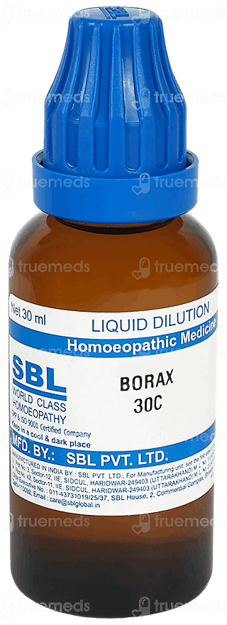 Sbl Borax 30 C Dilution 30 ML