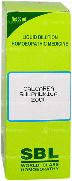 Sbl Calcarea Sulphurica 200c Dilution 30ml