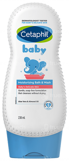 Cetaphil Baby Moisturising Bath And Wash 230ml