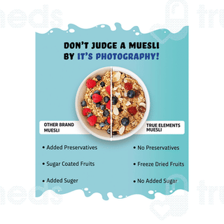 True Elements Berries Mix Muesli 1000gm