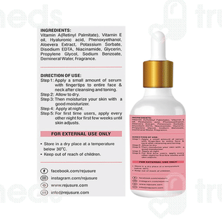 Rejusure  Retinol Facial Serum 30ml