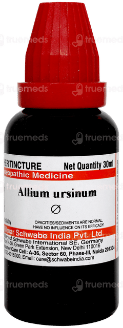 Dr Willmar Allium Ursinum Q Mother Tincture 30 ML