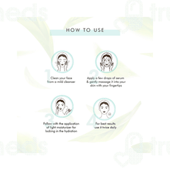 Mcaffeine Naked Detox Green Tea Face Serum 40Ml