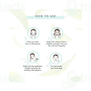 Mcaffeine Naked Detox Green Tea Face Serum 40Ml
