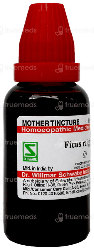 Dr Willmar Schwabe Ficus Religiosa Q Mother Tincture 30ml