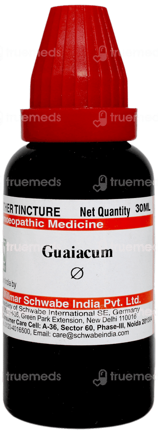 Dr Willmar Guaiacum Q Mother Tincture 30 ML