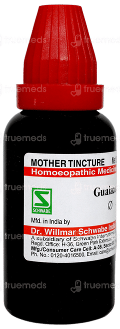 Dr Willmar Guaiacum Q Mother Tincture 30 ML