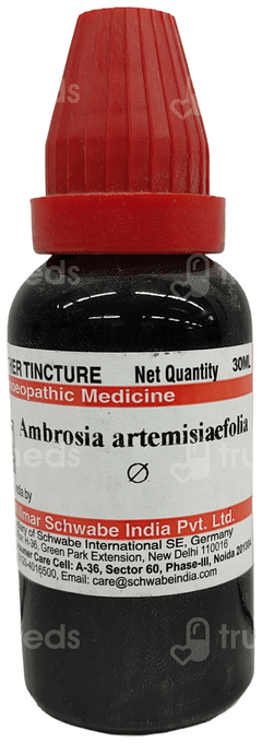 Dr Willmar Ambrosia Artemisiaefolia Q Mother Tincture 30ml Dr Willmar Ambrosia Artemisiaefolia Q Mother Tincture 30ml