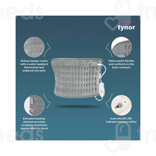 Tynor Life Heating Pad Ortho Mini Universal Grey 1