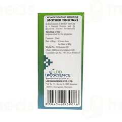 Ldd Bioscience Hydrastis Canadensis Q Mother Tincture 30 ML
