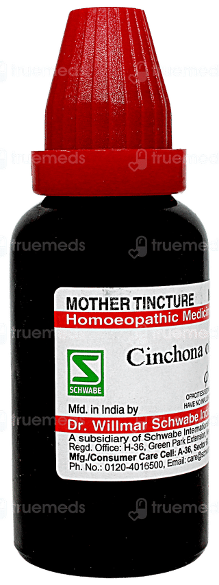 Dr Willmar Cinchona Officinalis Q Mother Tincture 30 ML