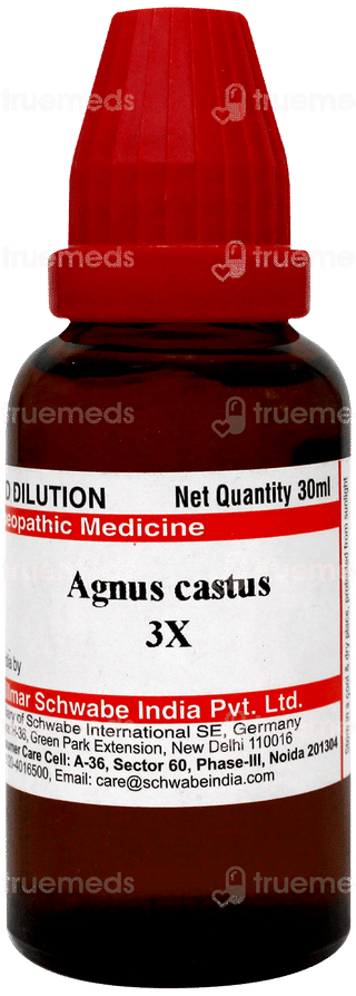 Dr Willmar Schwabe Agnus Castus 3x Dilution 30ml