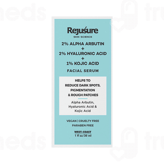 Rejusure 2% Alpha Arbutin + 2% Hyaluronic Acid + 1% Kojic Acid Facial Serum 30ml