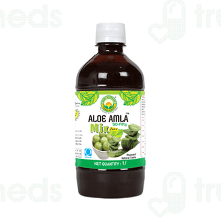 Basic Ayurveda Aloe Amla 50 Fifty Mix Juice 1000 ML