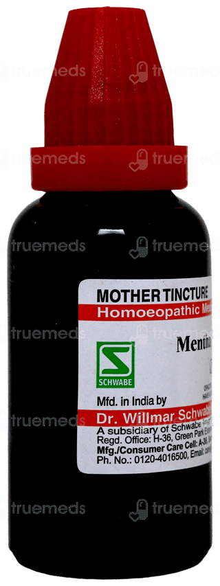 Dr Willmar Schwabe Mentha Piperita Q Mother Tincture 30ml