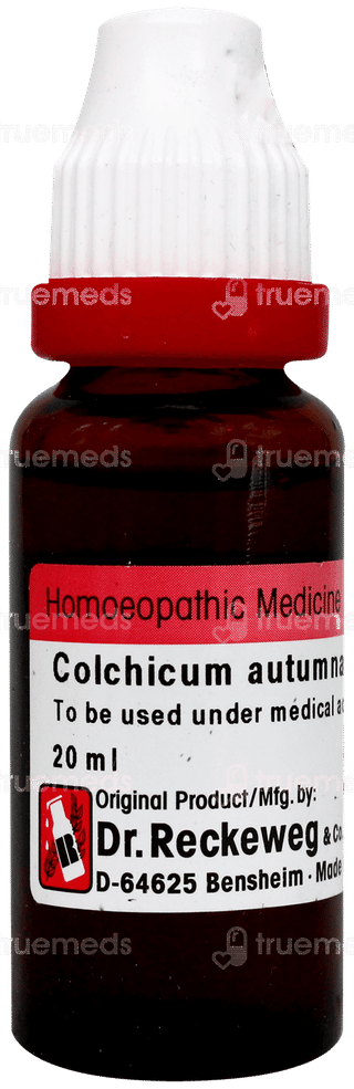 Dr Reckeweg Colchicum Aut Q Mother Tincture 20 Ml