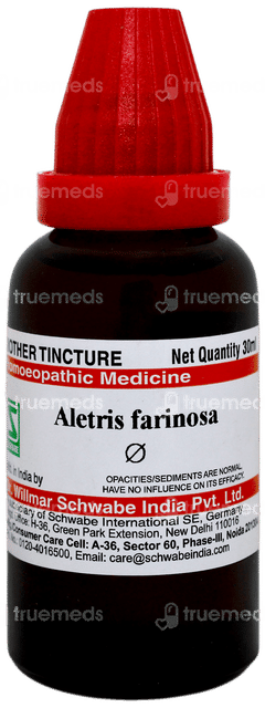 Dr Willmar Aletris Farinosa Q Mother Tincture 30 ML
