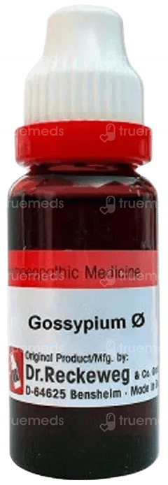 Dr Reckeweg Gossypium Q Mother Tincture 20 Ml