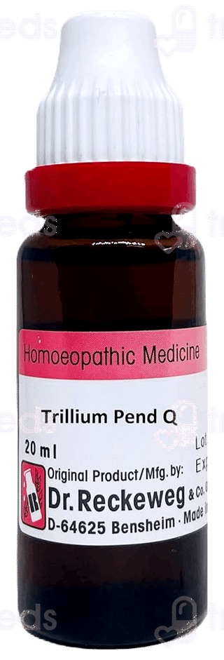 Dr Reckeweg Trillium Pend Q Mother Tincture 20 Ml