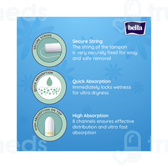Bella Super Plus Tampo Easy Twist Tampons 16