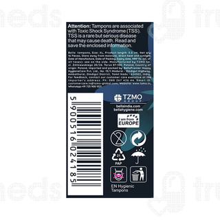 Bella Super Plus Tampo Easy Twist Tampons 16