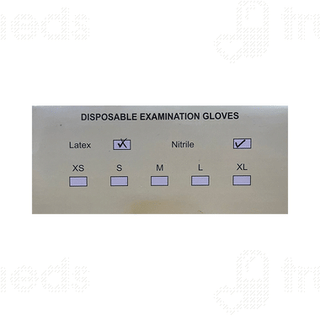 Bhansali Disposable Nitrile Hand Glove 100