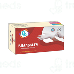 Bhansali Disposable Nitrile Hand Glove 100