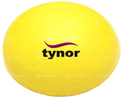 Tynor Pu Ortho Exercising Ball Yellow 1