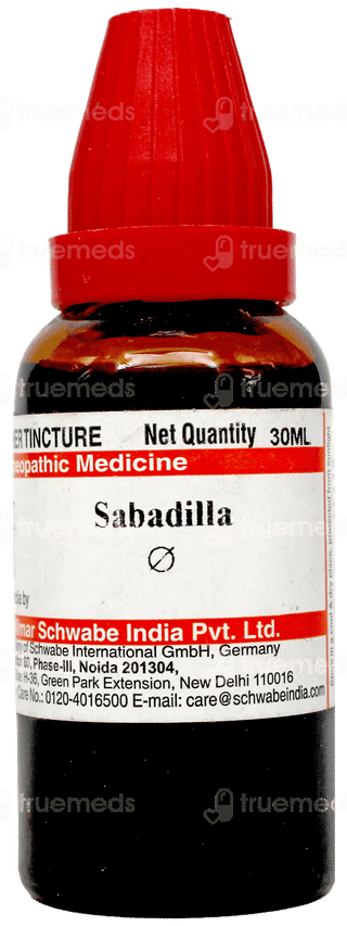 Dr Willmar Sabadilla Q Mother Tincture 30 Ml