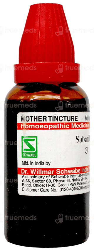 Dr Willmar Sabadilla Q Mother Tincture 30 Ml