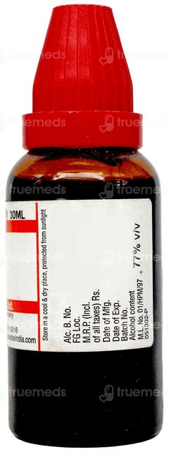 Dr Willmar Sabadilla Q Mother Tincture 30 Ml