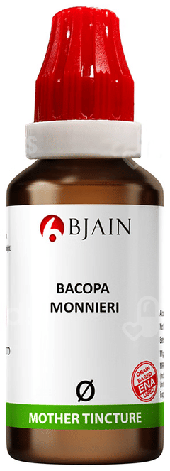Bjain Bacopa Monnieri Q Mother Tincture 30 Ml Bjain Bacopa Monnieri Q Mother Tincture 30 Ml