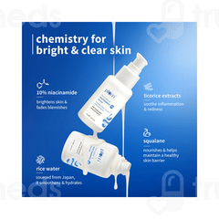 Plum Rice Water & Niacinamide 10% Serum 15ml