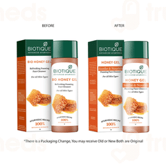 Biotique Honey Gel Soothe And Nourish Foaming Face Cleanser 120 Ml