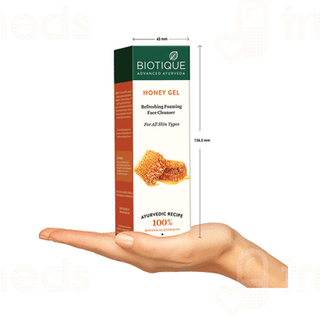 Biotique Honey Gel Soothe And Nourish Foaming Face Cleanser 120 Ml