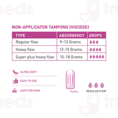 Sirona Now Periods Made Easy Regular Premium Digital Tampons 20