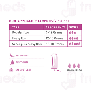 Sirona Now Periods Made Easy Regular Premium Digital Tampons 20