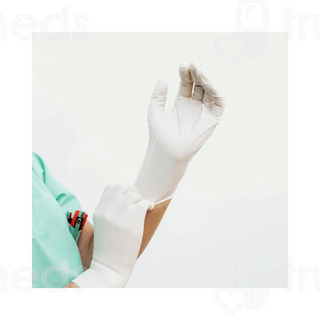 Rpm Airtech Small Latex Disposable Gloves 100