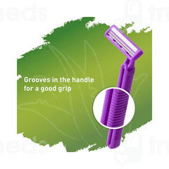 Sirona Disposable Aloe Boost Twin Blade Razor 1