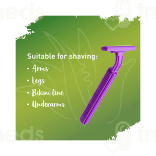 Sirona Disposable Aloe Boost Twin Blade Razor 1