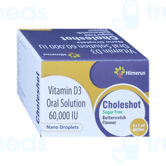 Choleshot Sugar Free Butterscotch Flavour Solution 5ml