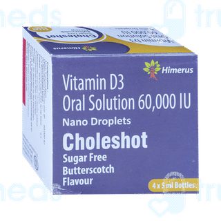 Choleshot Sugar Free Butterscotch Flavour Solution 5ml