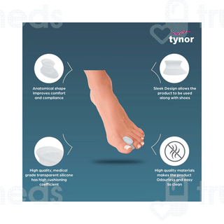 Tynor K 04 Silicon Large Toe Separator 1