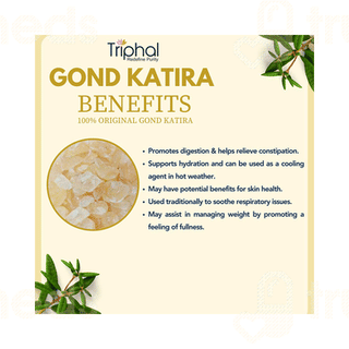 Triphal Gond Katira 100Gm