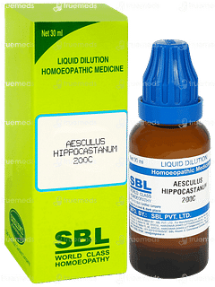 Sbl Aesculus Hippocastanum 200c Dilution 30ml