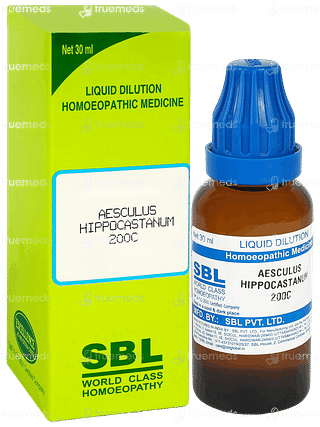 Sbl Aesculus Hippocastanum 200c Dilution 30ml