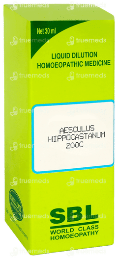 Sbl Aesculus Hippocastanum 200c Dilution 30ml
