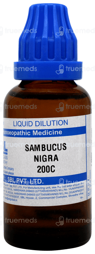 Sbl Sambucus Nigra 200c Dilution 30ml