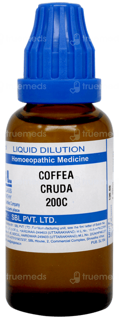 Sbl Coffea Cruda 200c Dilution 30ml