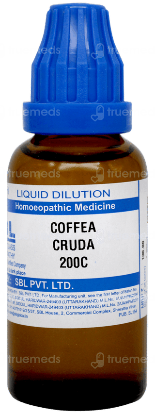 Sbl Coffea Cruda 200c Dilution 30ml